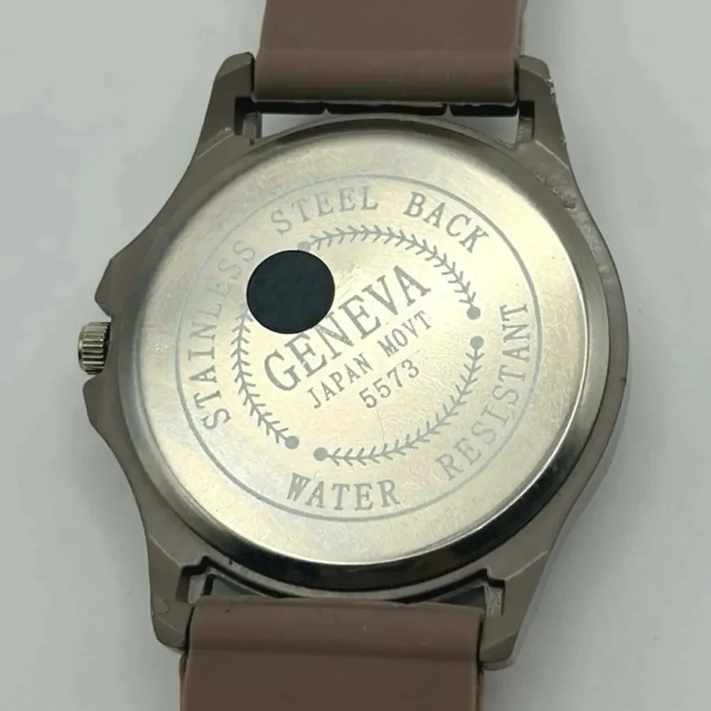 Brown Geneva Men’s Watch